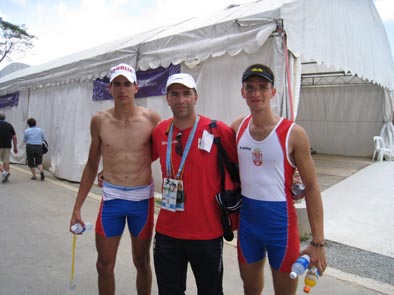 Vuk Matovic, trener Ivkovic i Nikola Simovic